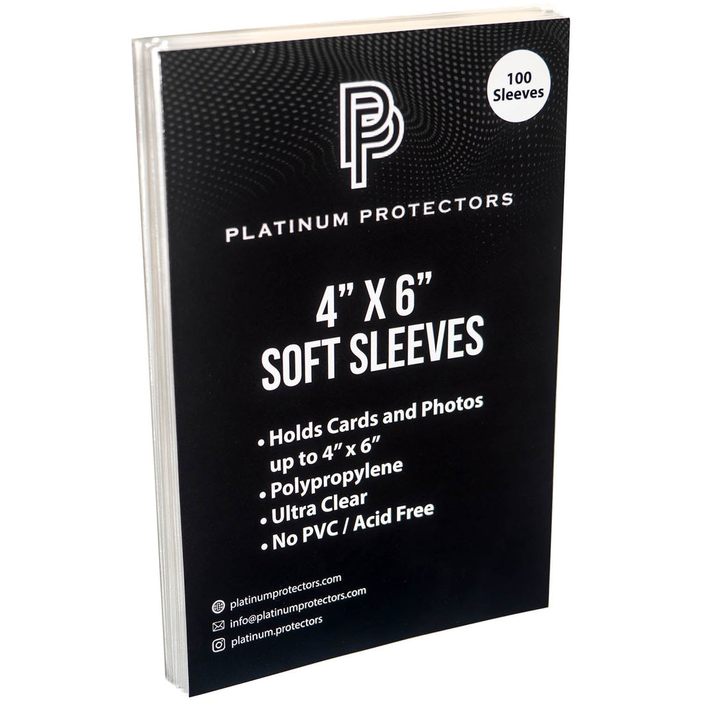Photocard Sleeves 4" x 6"