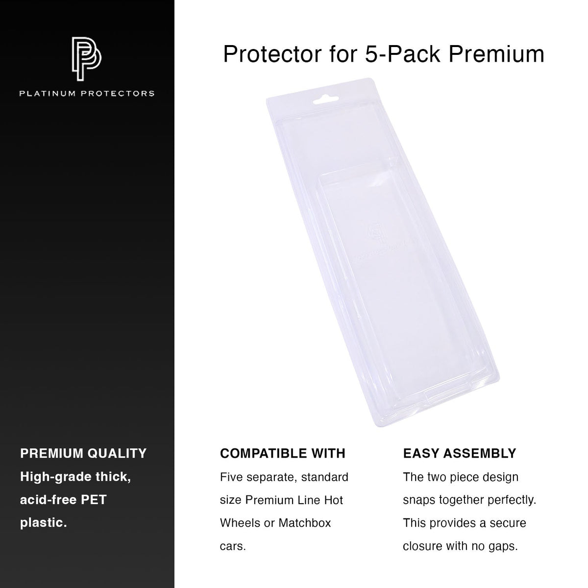 5-Car Hot Wheels Premium Protector