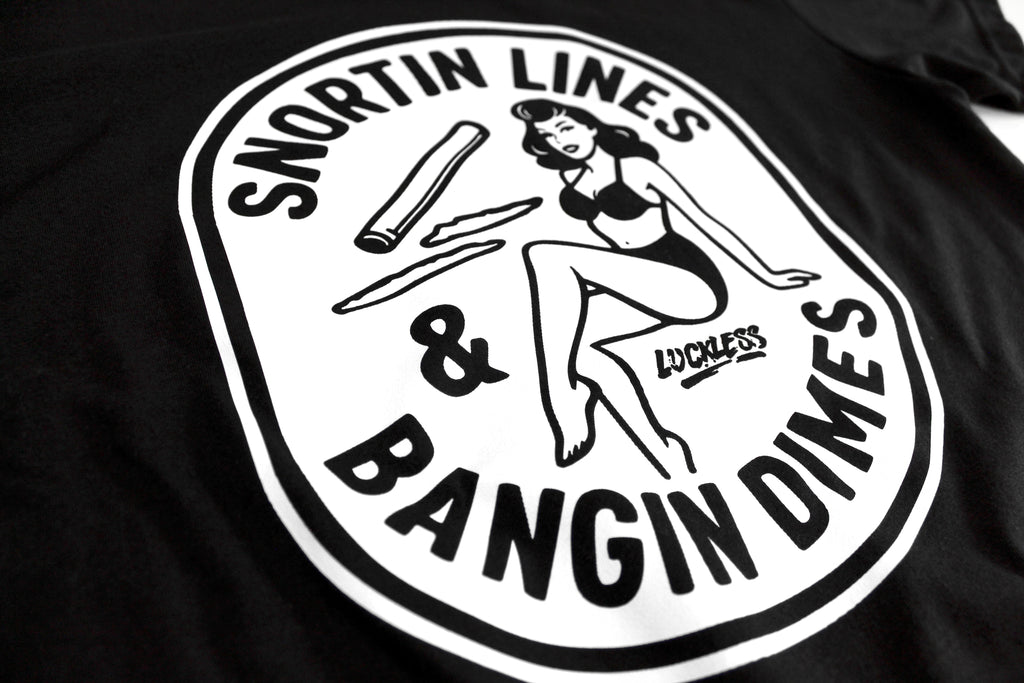 Lines and Dimes Tee
