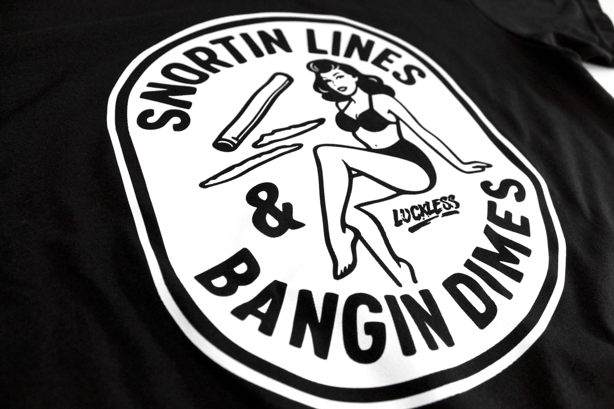 Lines and Dimes Tee