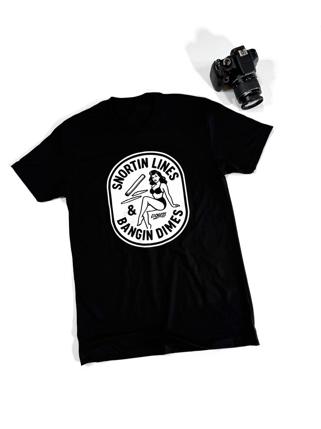 Lines and Dimes Tee