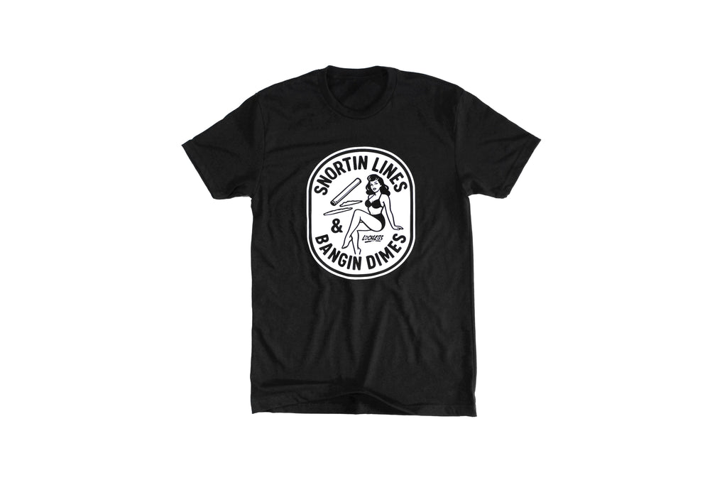 Lines and Dimes Tee