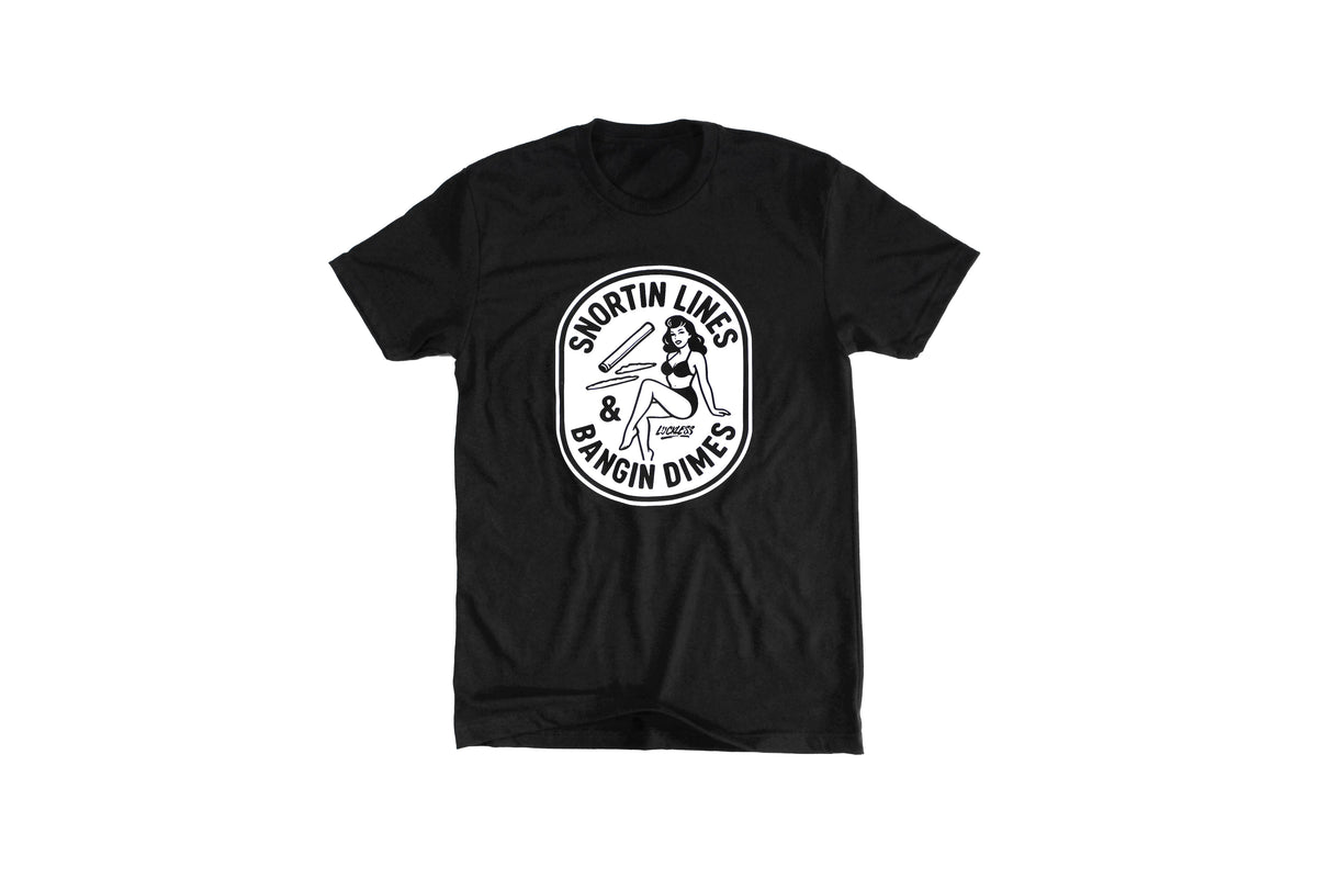 Lines and Dimes Tee