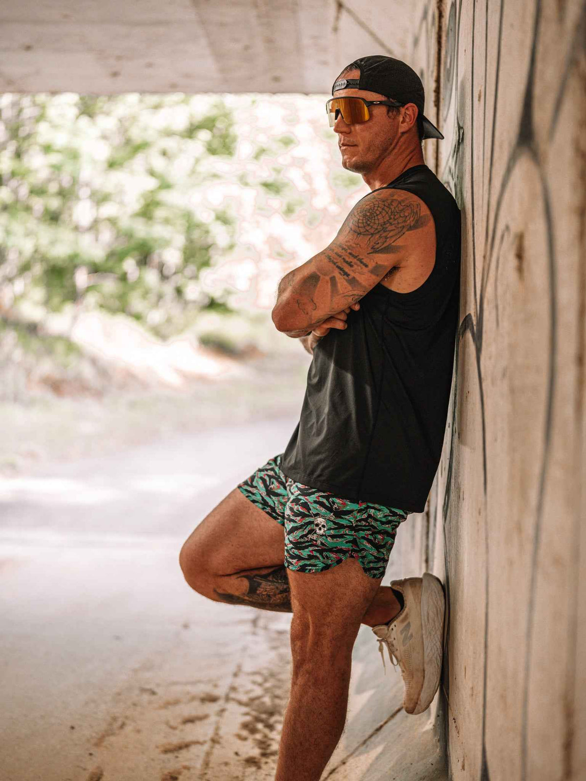 Men's Hybrid Short - Miami Vibez