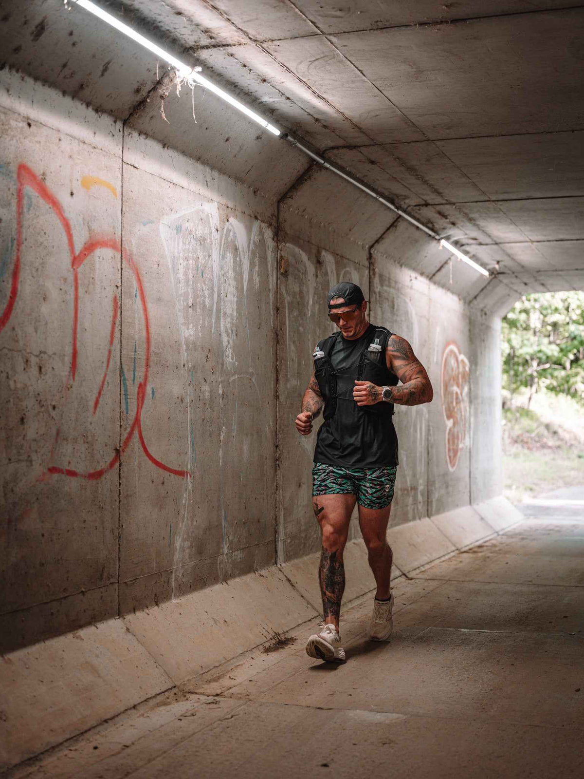 Men's Hybrid Short - Miami Vibez