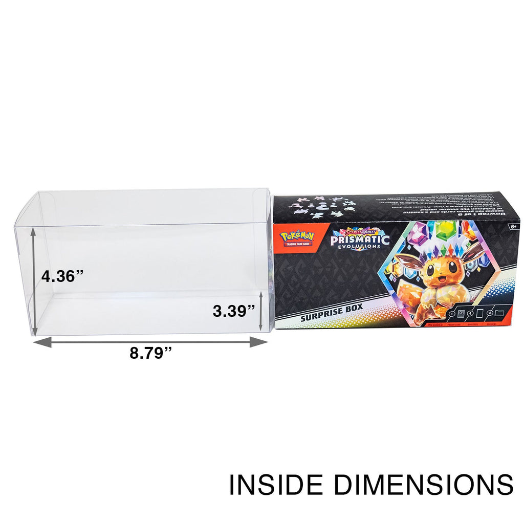 Pokémon TCG Scarlet & Violet Prismatic Evolutions Surprise Box Protector
