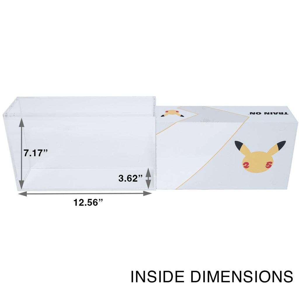 Pokémon 25th Anniversary Celebrations UPC Box Acrylic Case