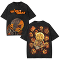 Trick 'R Treat Sam Vintage Washed Halloween Tee - Oversized Cotton